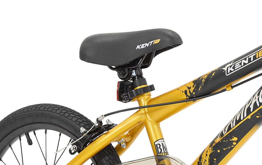 18 in. White and Black Bike T4258