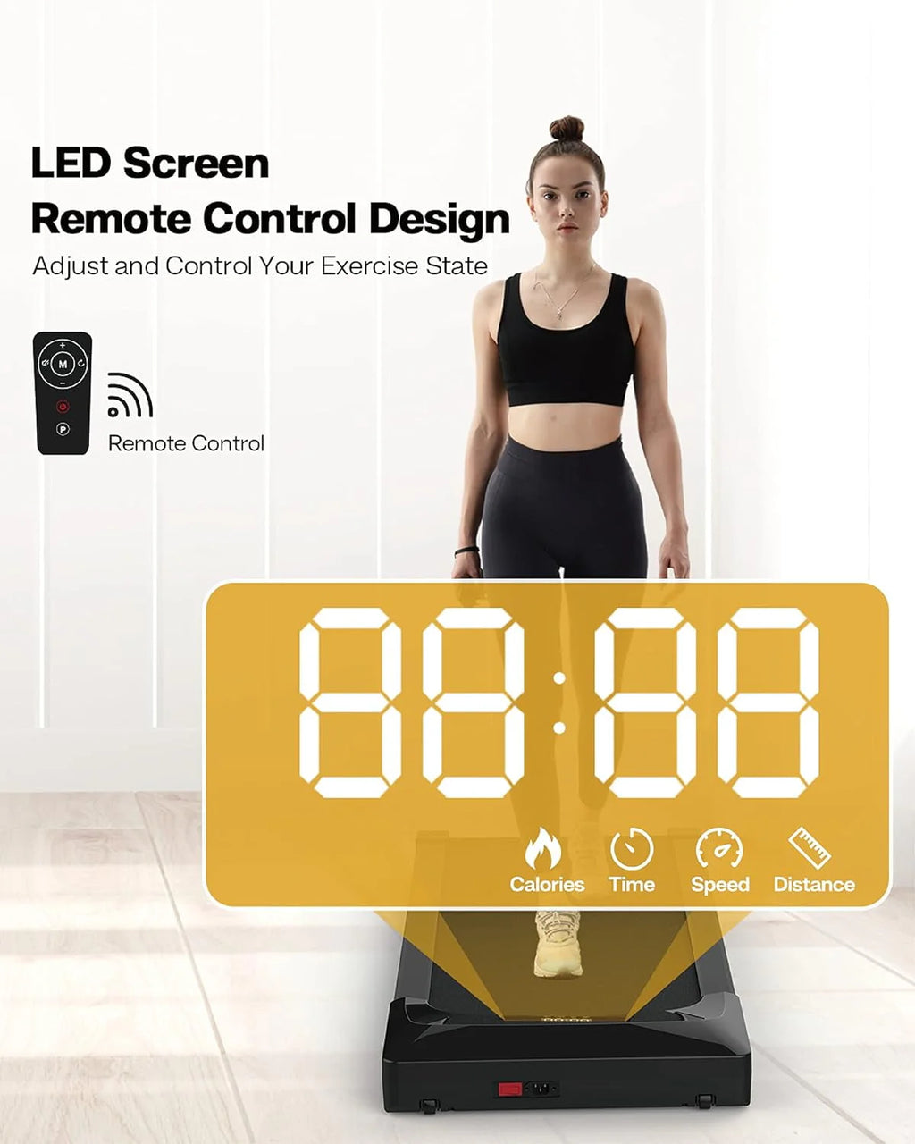 Portable Treadmill with LED Display F3779