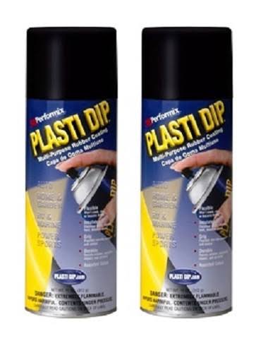 Matte Black Rubber Spray B5282