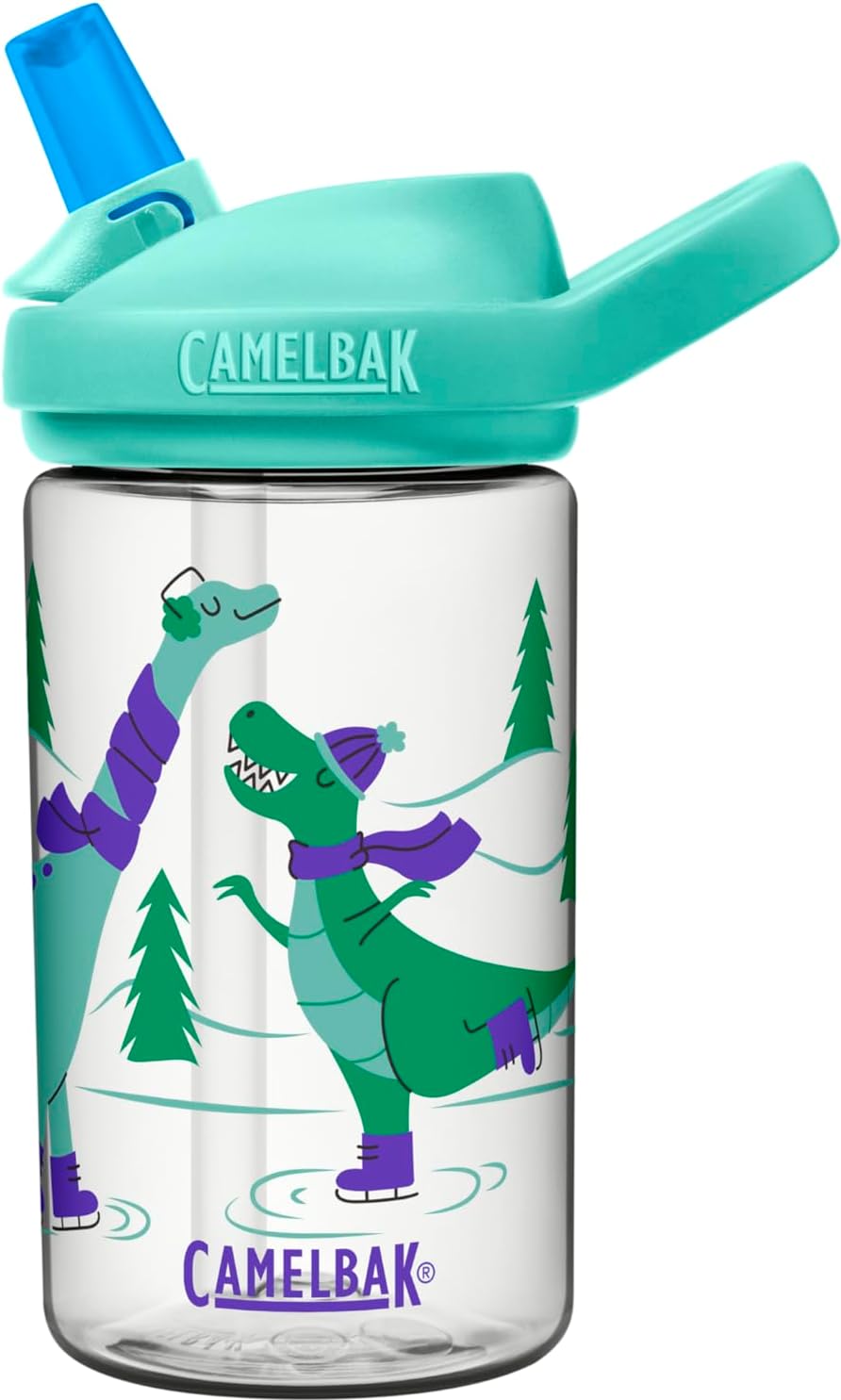 14 oz Kids Water Bottle with Straw Top S42253