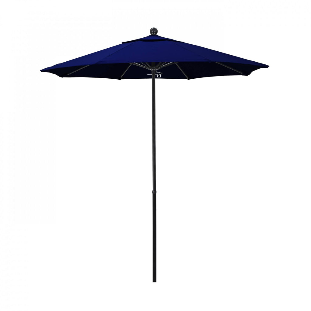 Fiberglass Pole Patio Umbrella, True Blue, 7.5 O5551