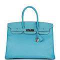 Pre-owned 35 Celeste Epsom Leather Handbag W37853