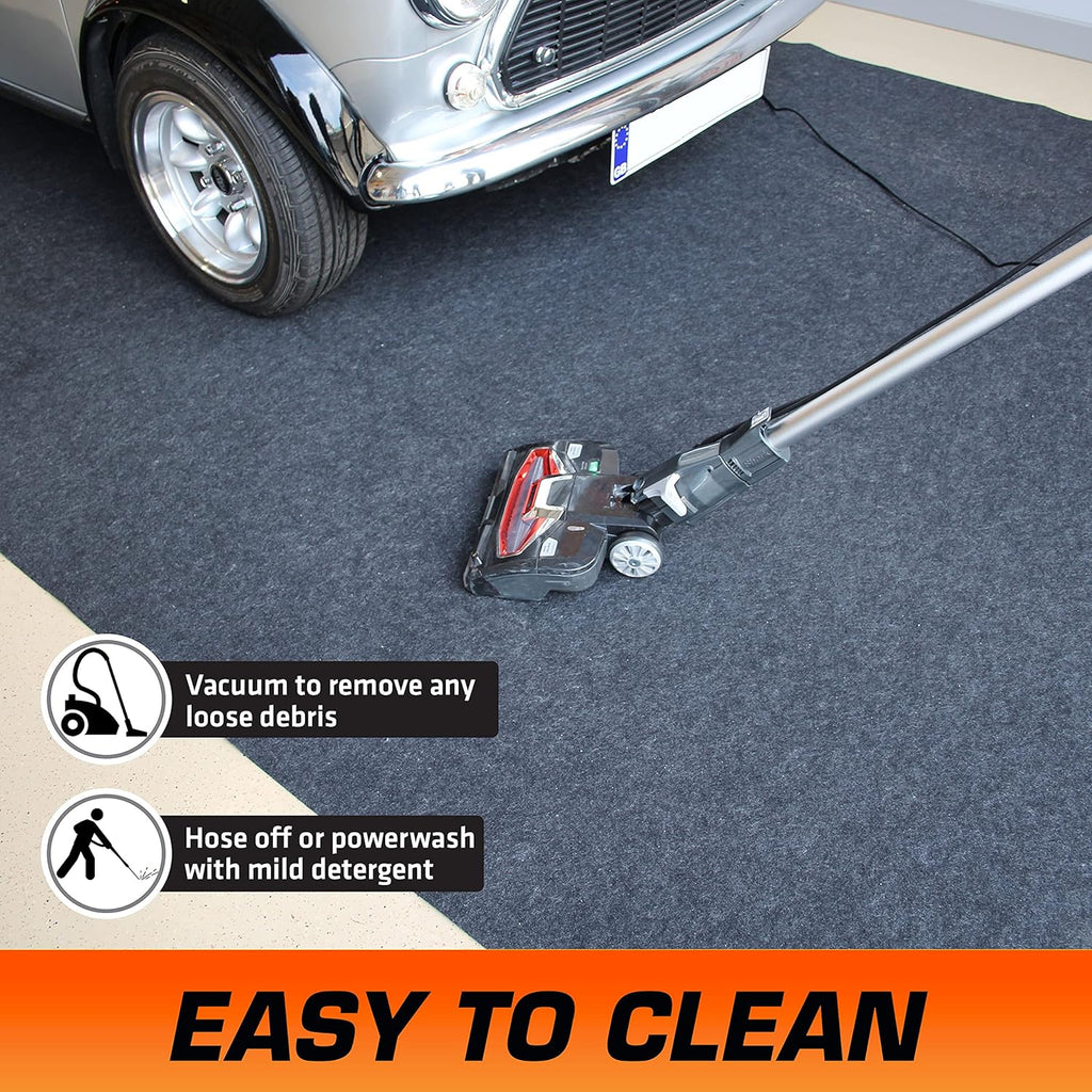 Charcoal XL Garage Floor Mat (22' x 8'10") Z8578