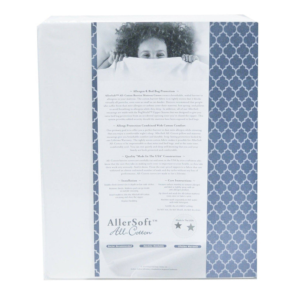 Full 12-Inch Cotton Mattress Protector M455734