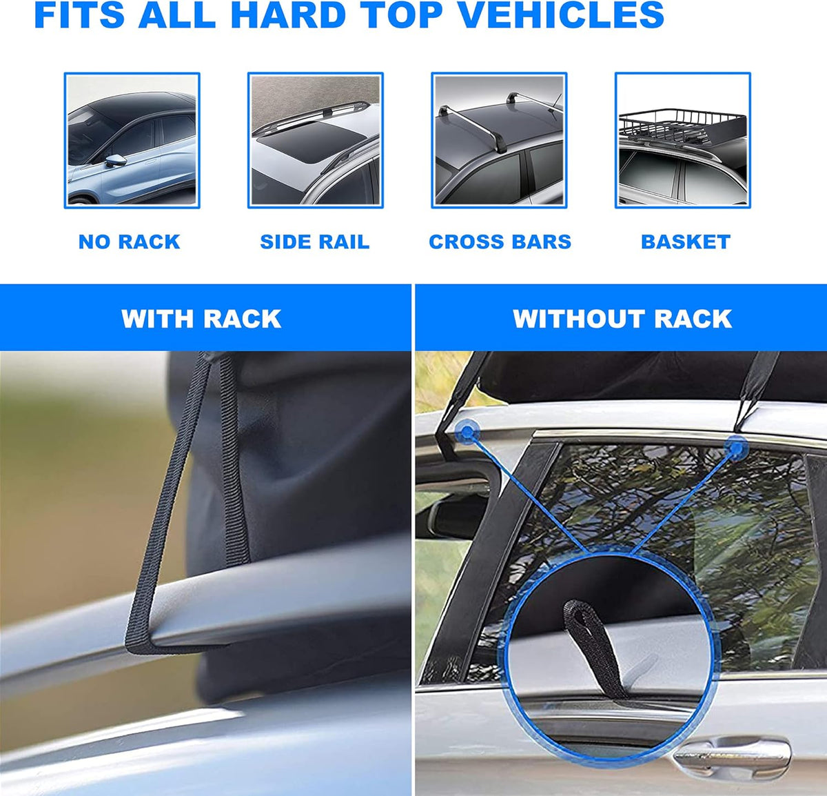 Hitch Mount Cargo Carrier Bag 100% Waterproof 20 Cubic Feet Y906132