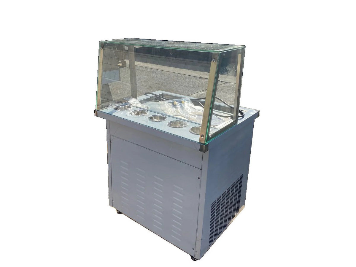 Thai Style Fried Ice Cream Maker Machine 1000W H2665