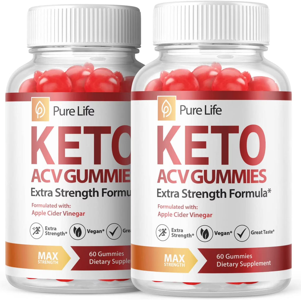 (2 Pack) 120 Gummies Keto ACV Dietary Supplements Q63635