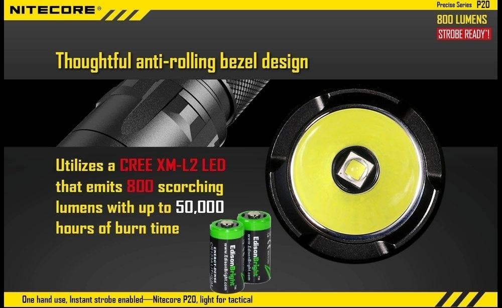 800 Lumen CREE XM-L2 LED Tactical Flashlight with Pressure Switch and Weapon Mount X426499