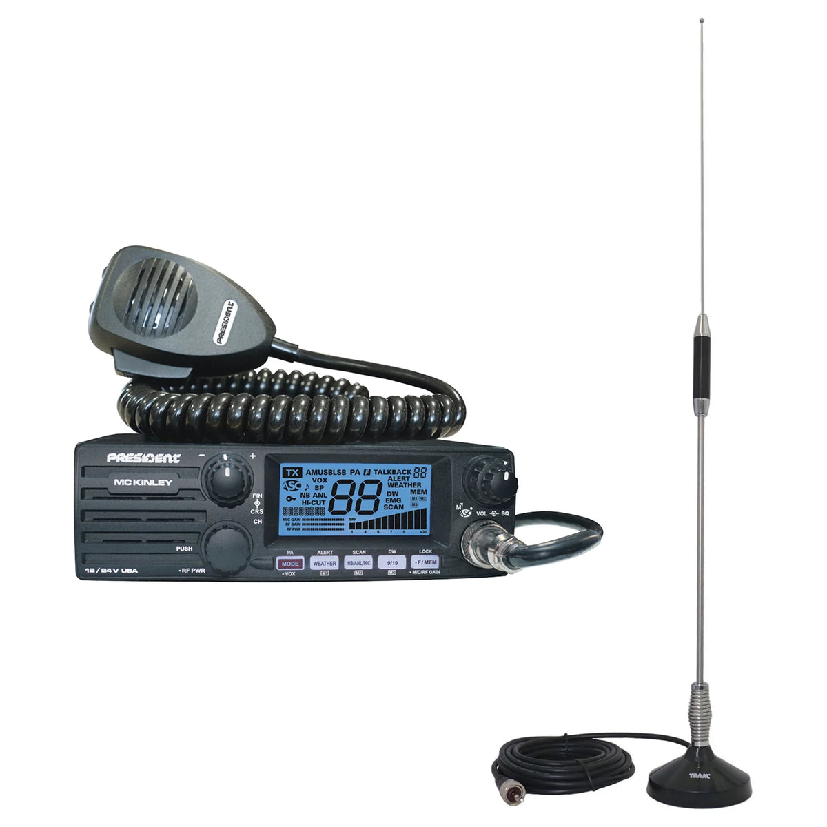12/24v CB Radio & CB Antenna Kit L4039