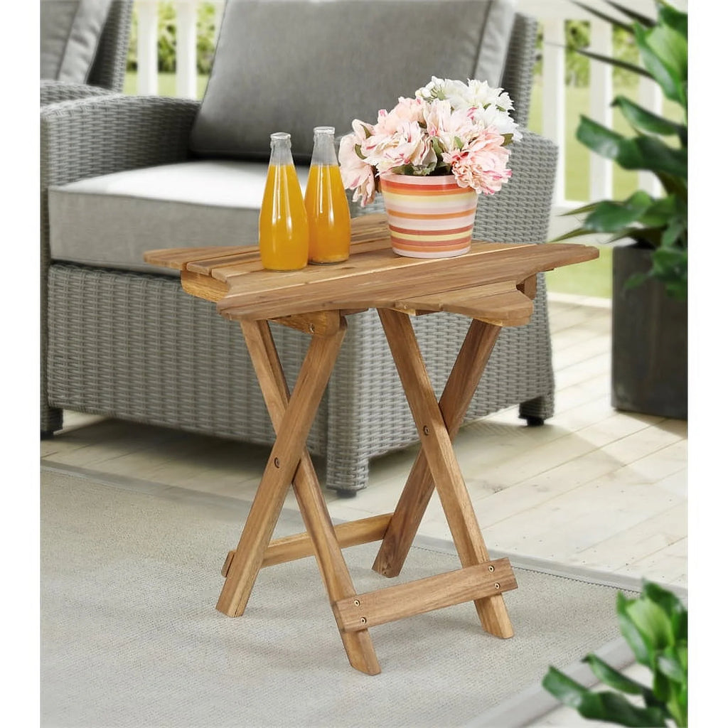Acacia Wood Outdoor Folding Table S241477