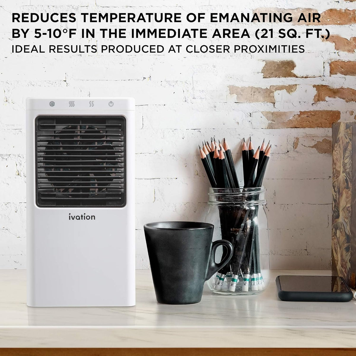Mini Air Cooler with 2-Speed Fan R1595