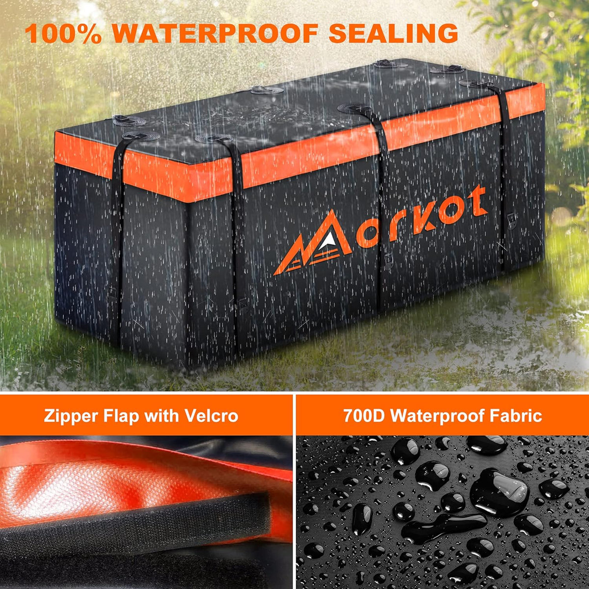 Hitch Mount Cargo Carrier Bag 100% Waterproof 20 Cubic Feet Y906132