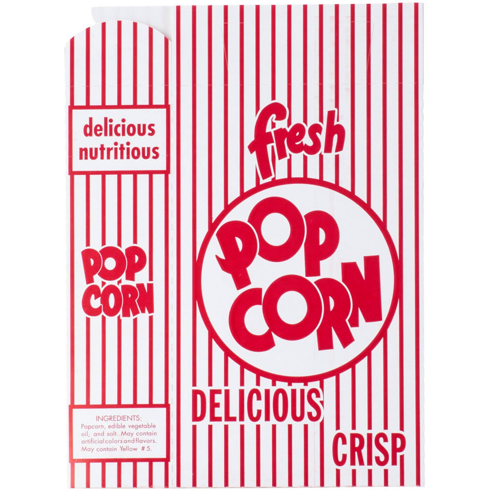 Popcorn Box 2.3 oz. 250/Case M946334