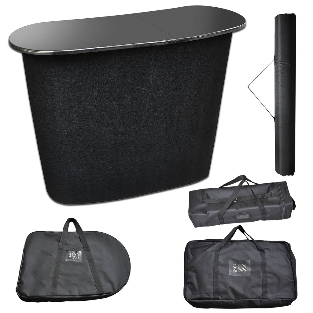 Portable Pop Up Podium Counter Table Stand C1488