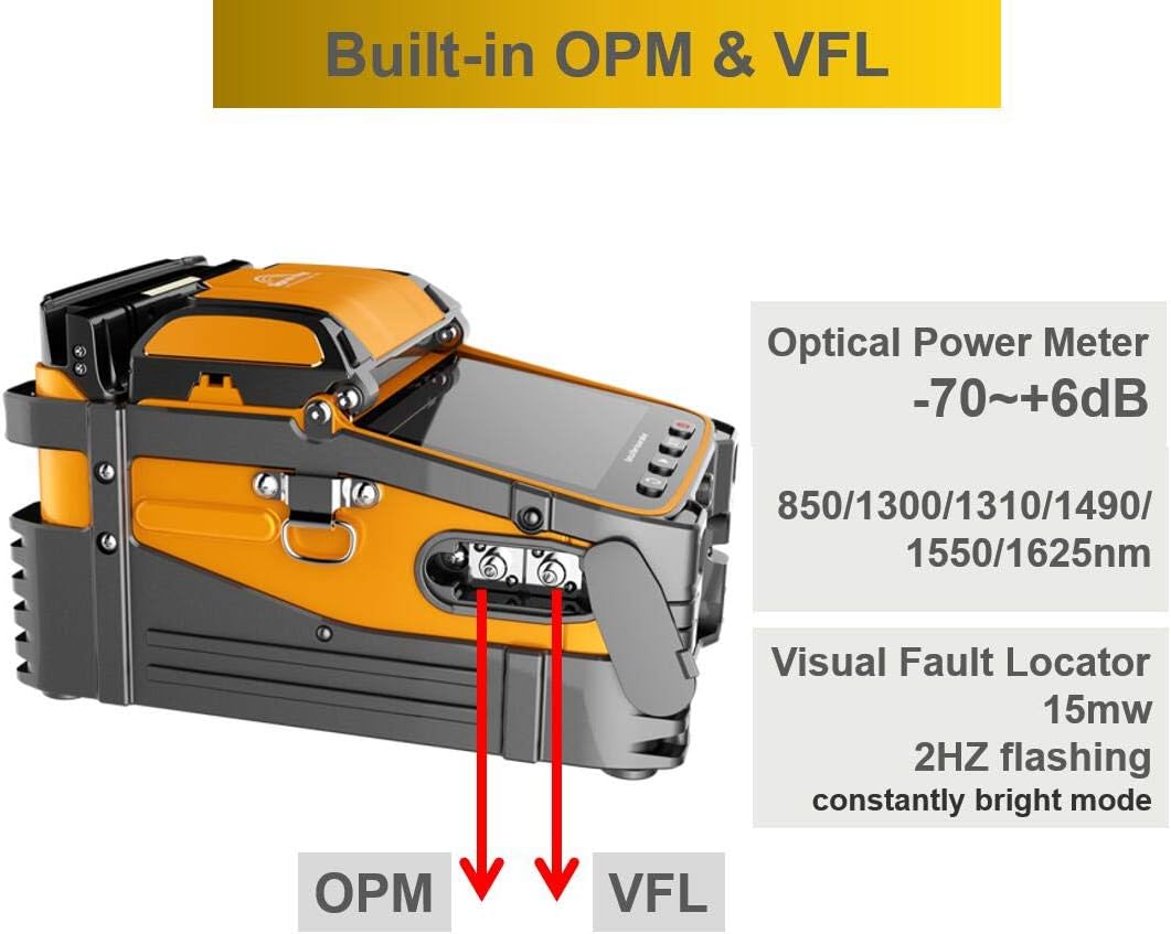 Fusion Splicer Toolbox Kit with Auto Focus and 6 Motors J889993