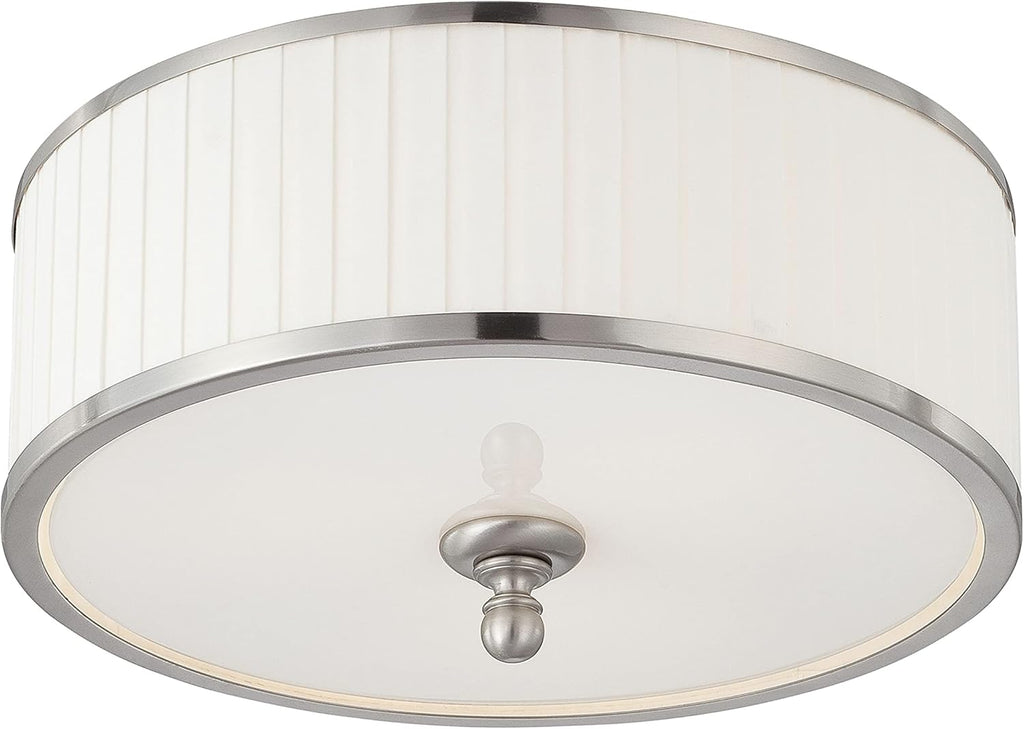 Brushed Nickel Two Light Vanity I91588