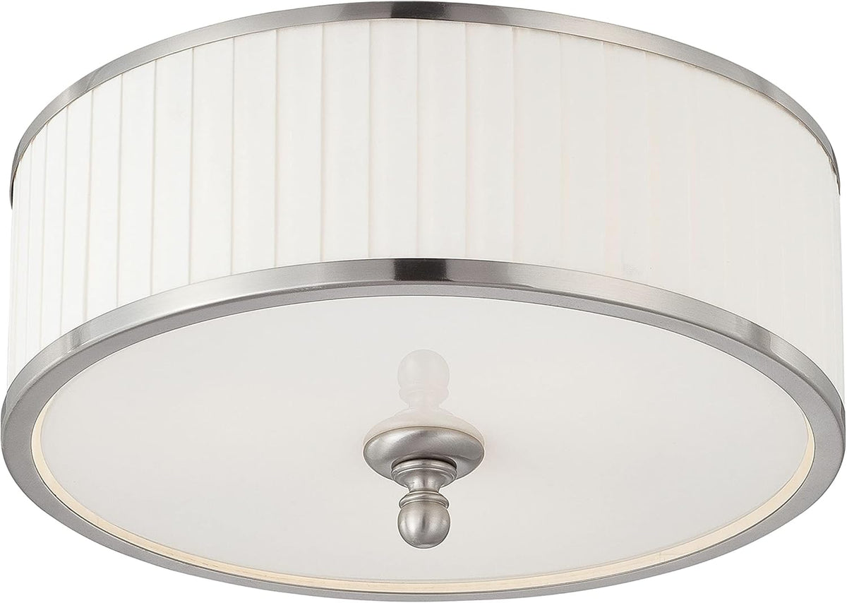 Brushed Nickel Two Light Vanity I91588