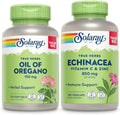 Oregano Oil and Echinacea Capsules with Vitamin C 500mg E605