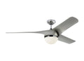 Chrome LED Ceiling Fan E96277