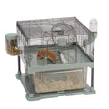 Small Pet Habitat with Wheel and Water Bottle E39754