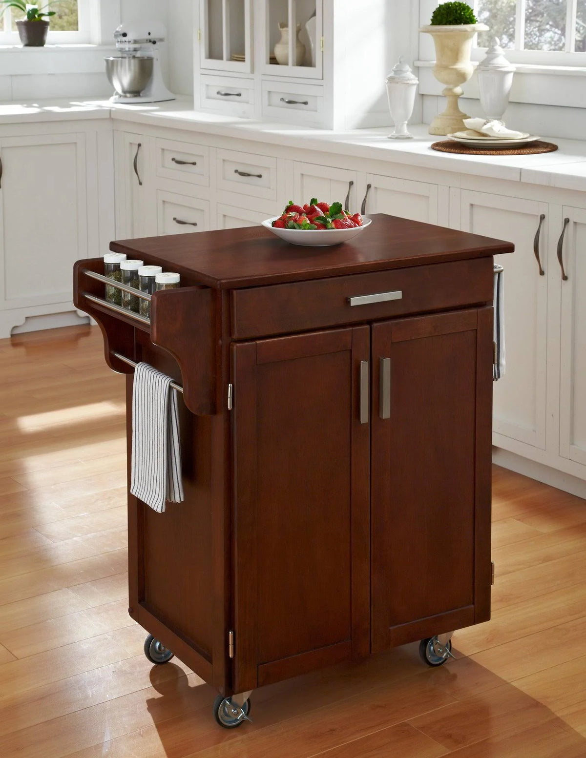 Cherry Finish Cuisine Cart N794729