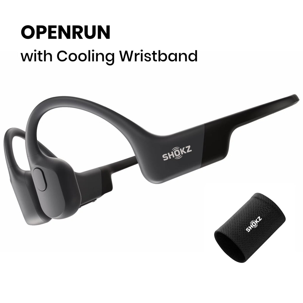 Black Bone Conduction Waterproof Bluetooth Headphones A1998