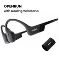 Black Bone Conduction Waterproof Bluetooth Headphones A1998