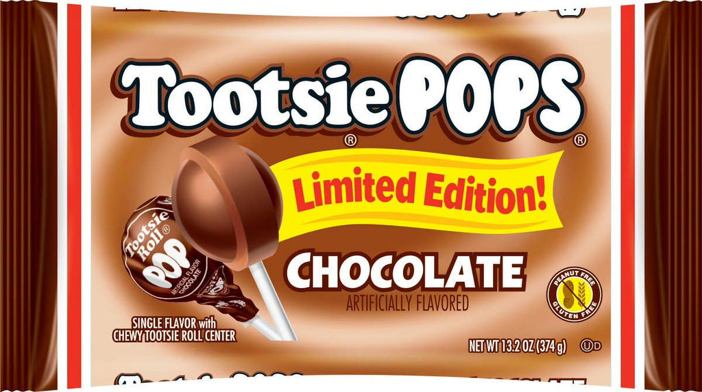 Chocolate Flavor Lollipop, 13.2 Ounce Bag L917