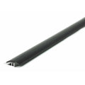 Black Vinyl Divider T with Metal Track Z14145