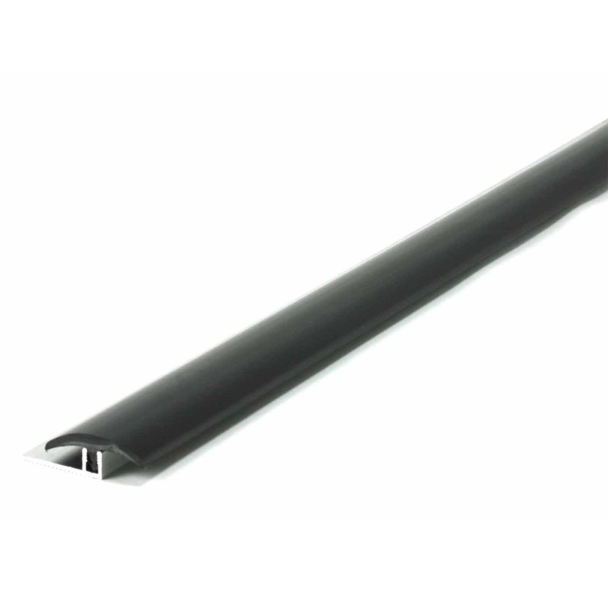 Black Vinyl Divider T with Metal Track Z14145