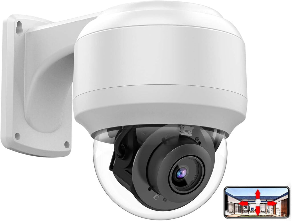 4K PoE PTZ Camera with 4X Optical Zoom, Built-in Mic, IP67 G816909