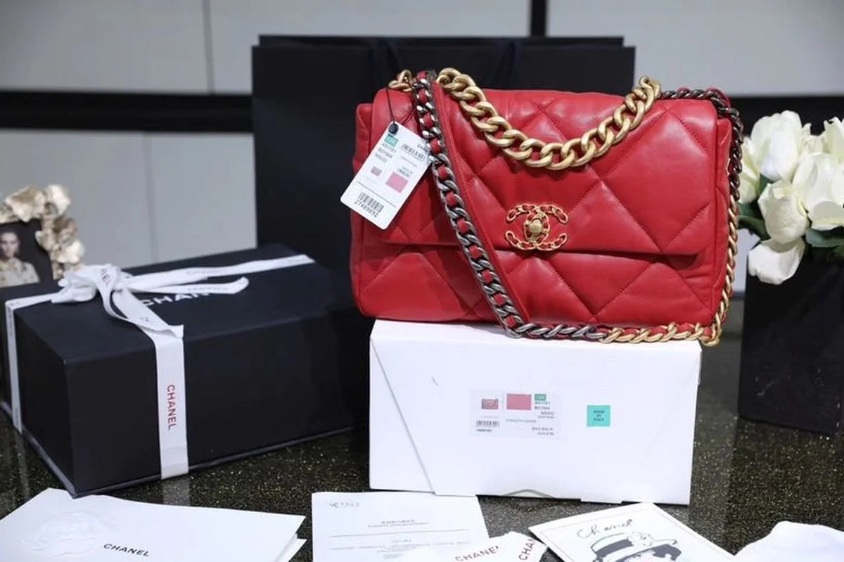 Red 26cm Handbag Y777070