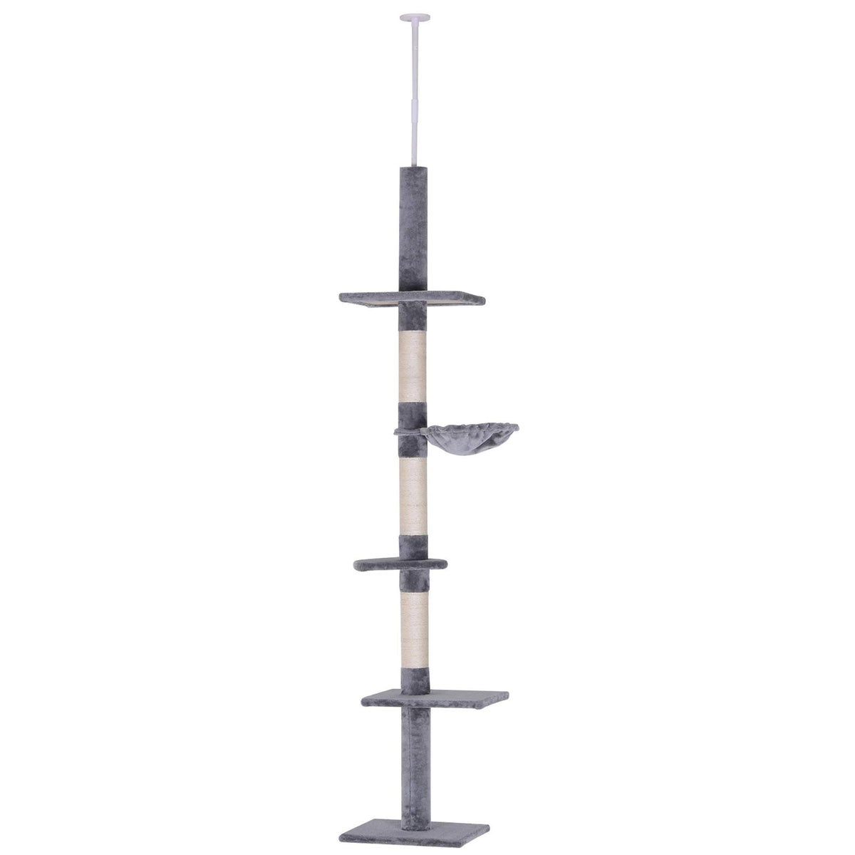 9 Adjustable Height Floor-To-Ceiling Vertical Cat Tree X51146