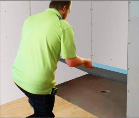 Linear Drain Shower Kit with Curbless Shower Base Tray T198242