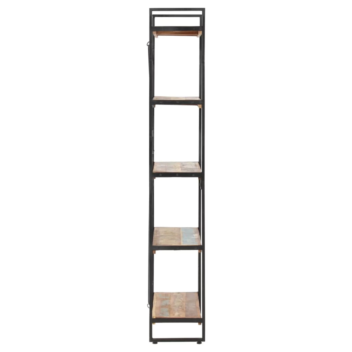 5-Tier Solid Reclaimed Wood Bookcase M83588