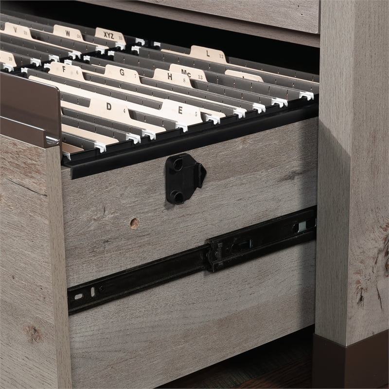 Contemporary Engineered Wood Lateral File in Mystic Oak D3996