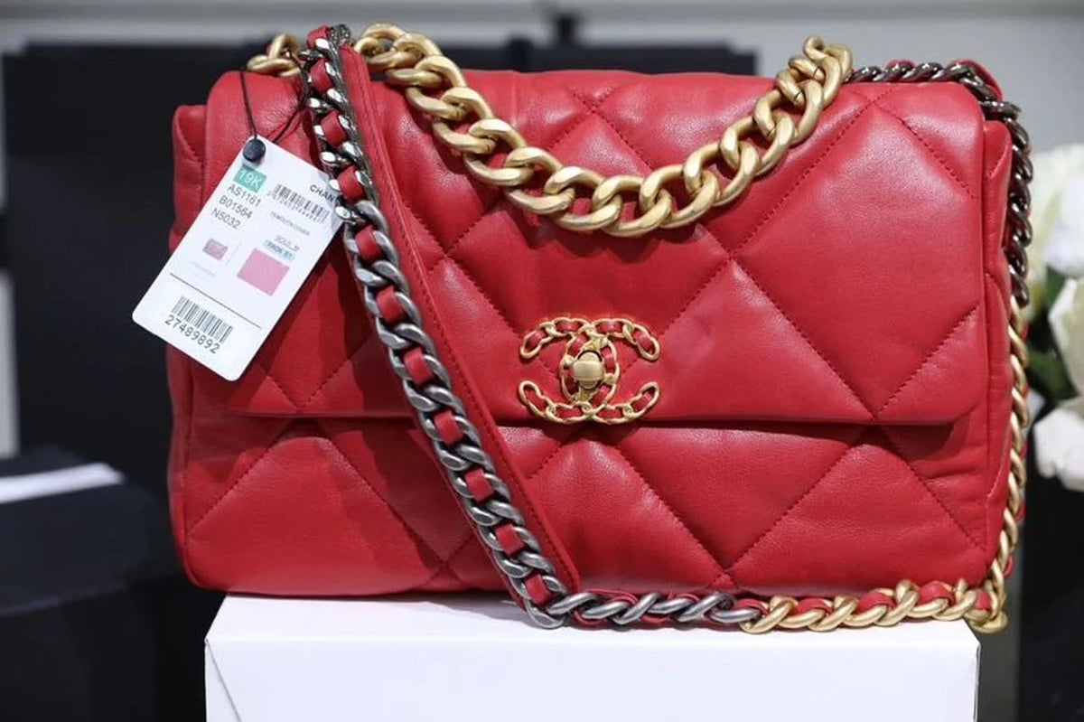 Red 26cm Handbag Y777070
