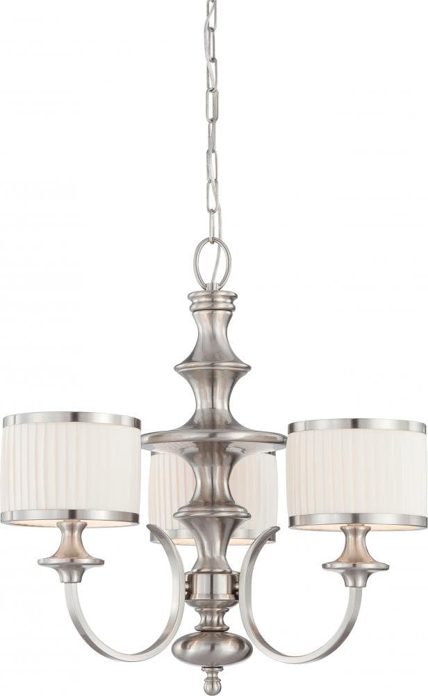 Brushed Nickel Two Light Vanity I91588