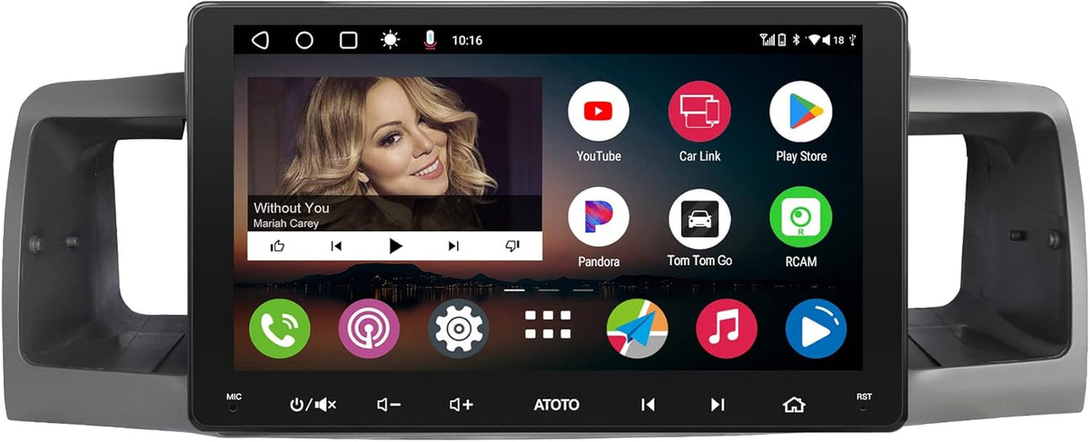 9inch IPS Display Double Din Car Stereo with Wireless CarPlay & Android Auto Z7109