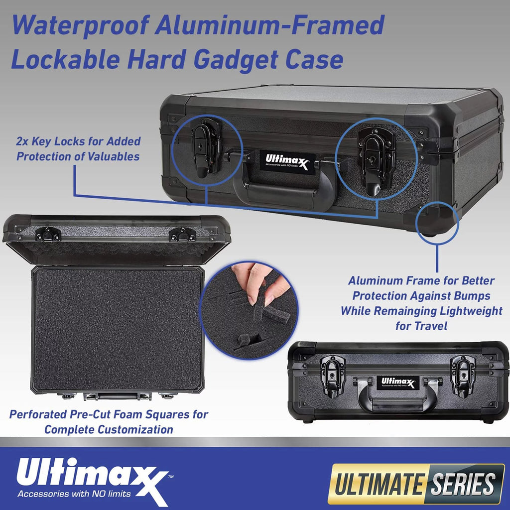 Waterproof Lockable Hard Case with Pick and Pluck Foam I640645