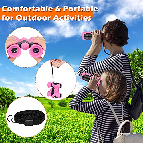 Compact Mini Binoculars 8x21 Shock Proof C959134