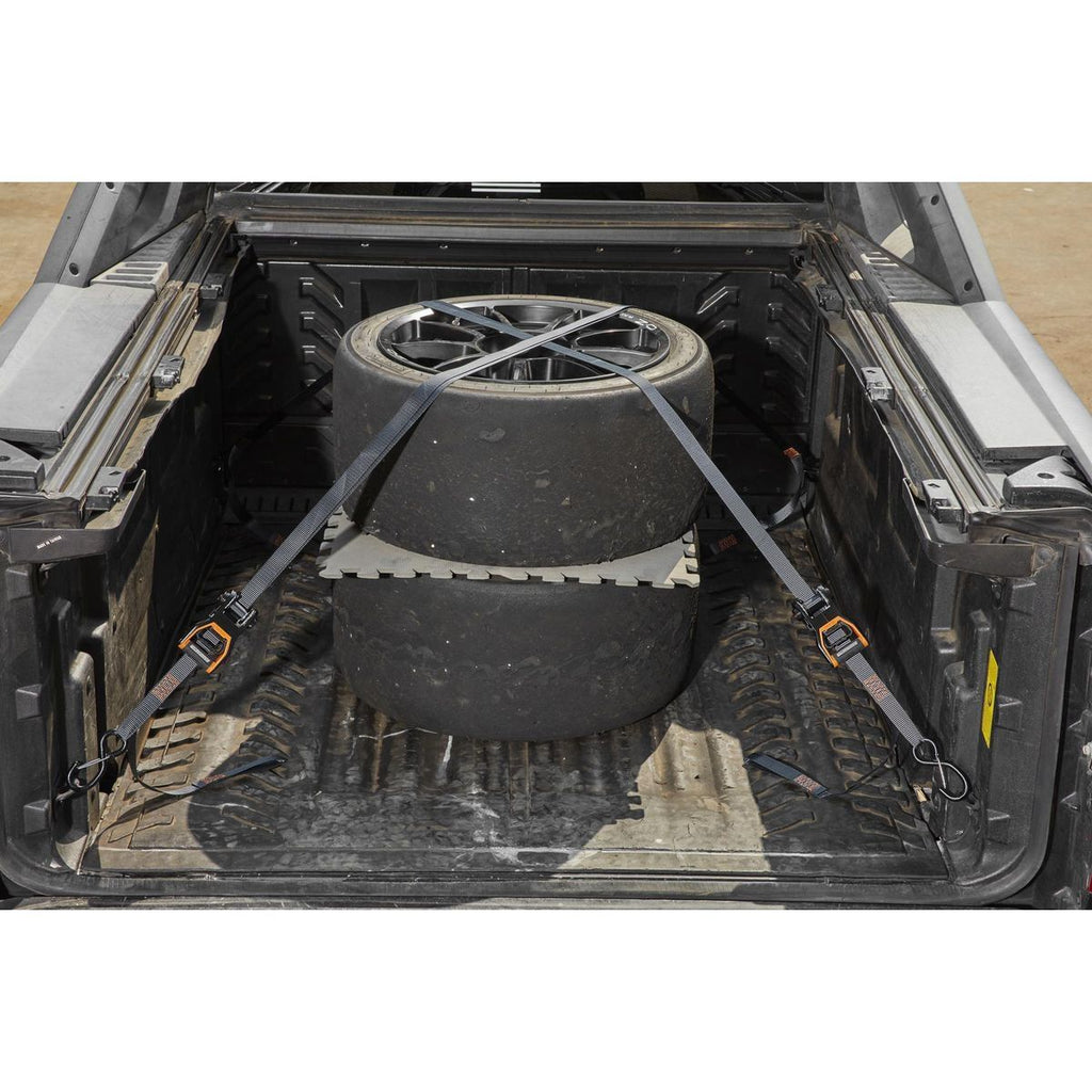 500 lb. Capacity 1 in. x 12 ft. Ratcheting Tie-Downs, 2-Pack M893