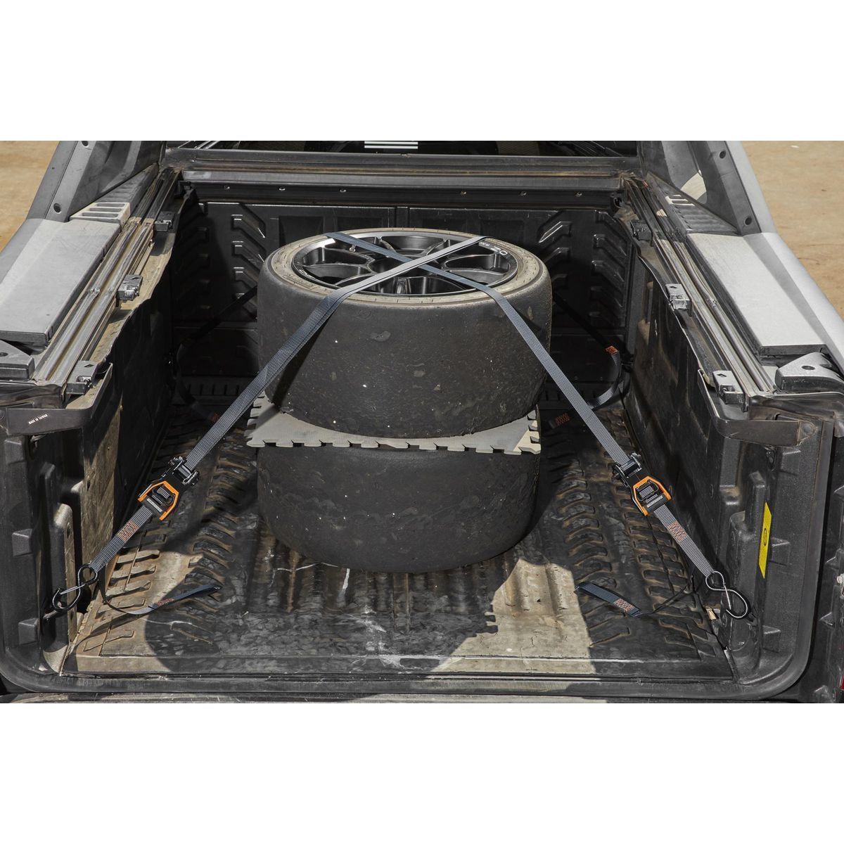 500 lb. Capacity 1 in. x 12 ft. Ratcheting Tie-Downs, 2-Pack M893