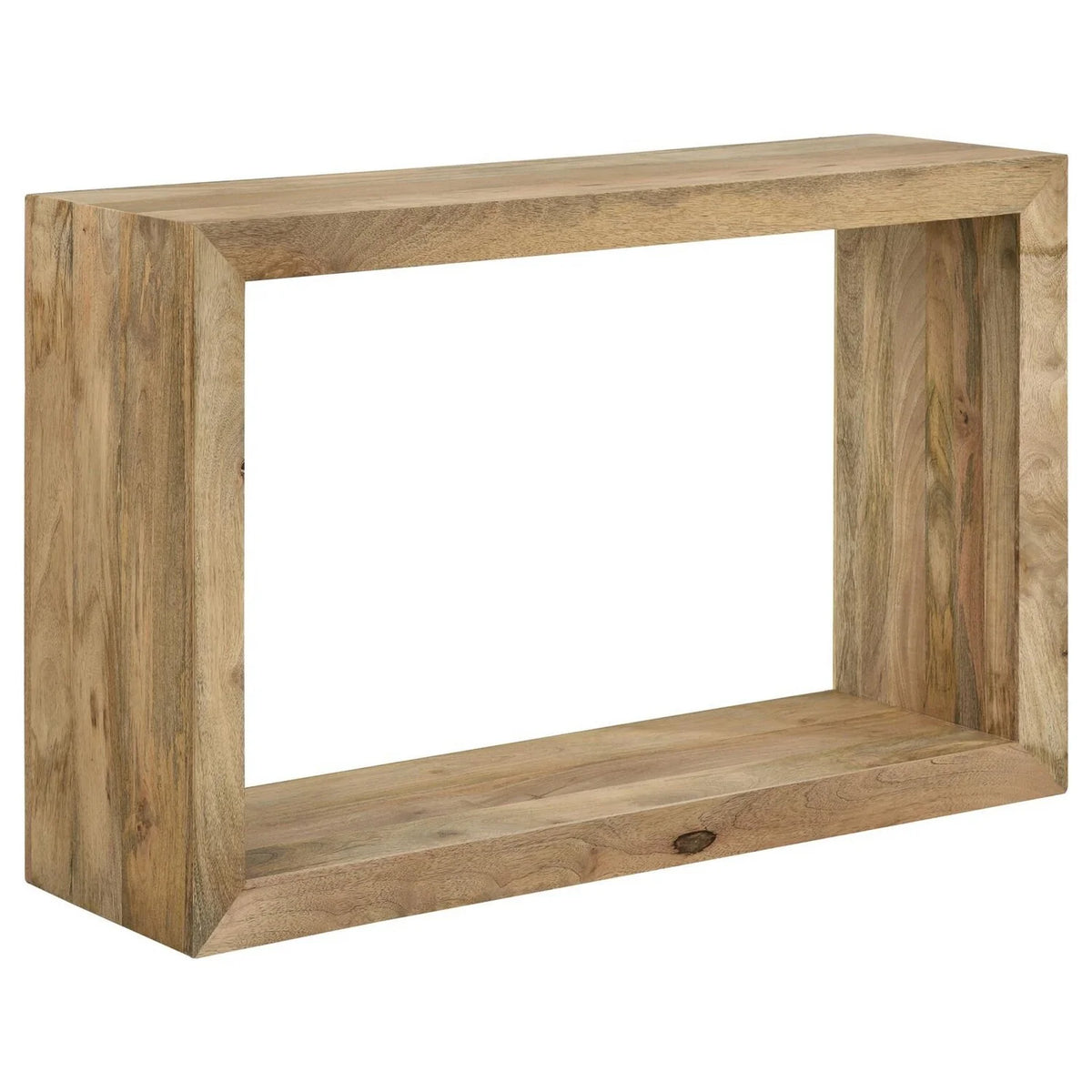 46 Inch Brown Mango Wood Console Table I20403