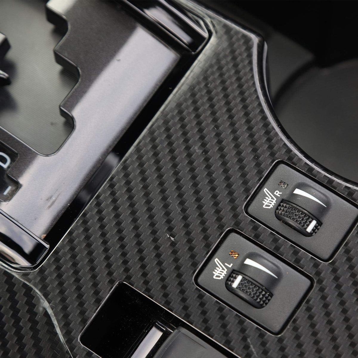 Carbon Fiber Grain Gear Shift Trim for Toyota 4runner SUV 2010-2019 Q65525