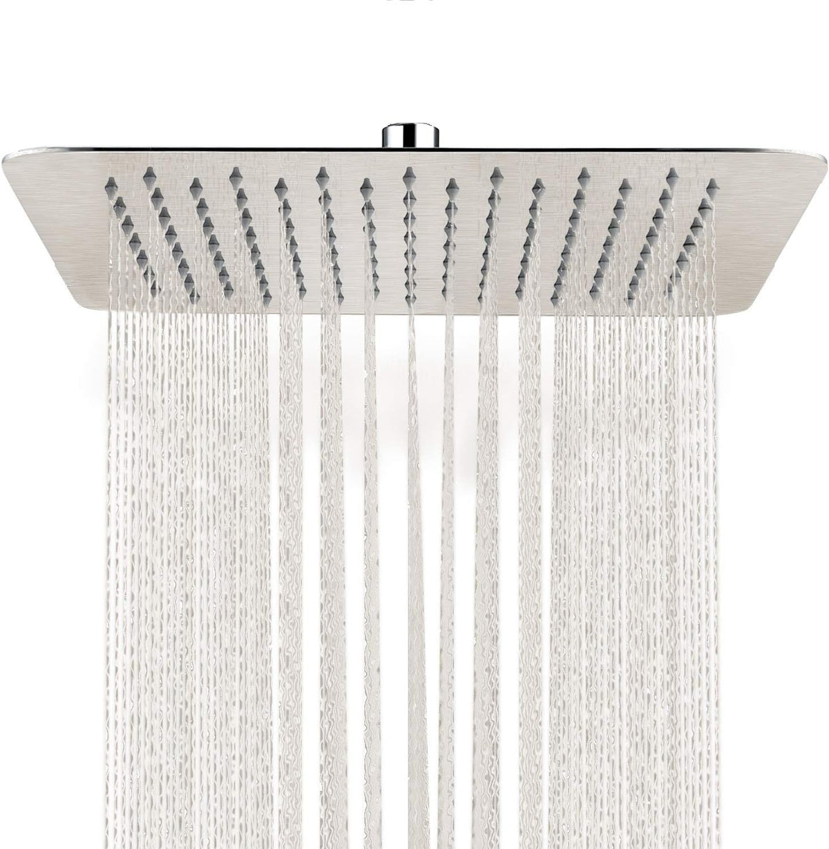 16 Inch Square Stainless Steel Shower Head 2.5 Gpm Pack of 2 K82381