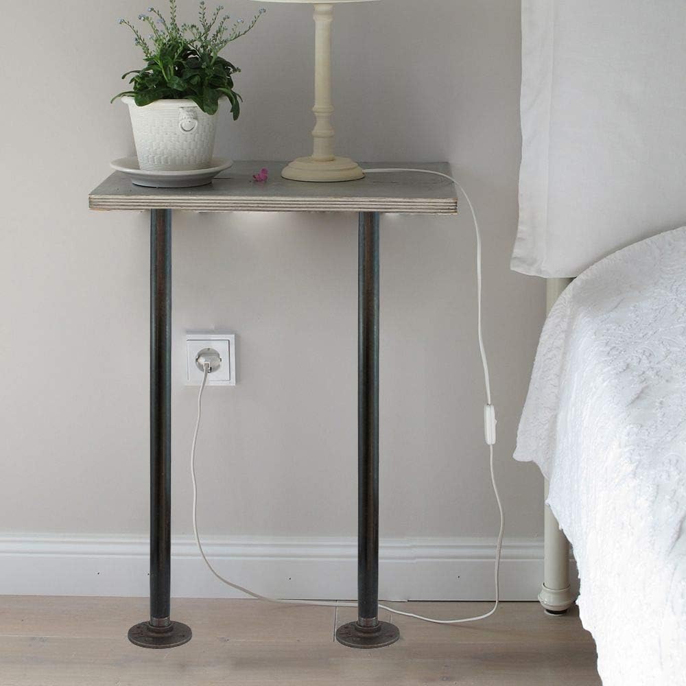 Set of 4 Iron Table Legs (1/2'' x 18'') J30573