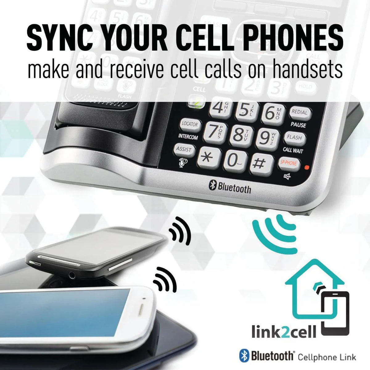 5 Handset Cordless Phone with Answering Machine N558535