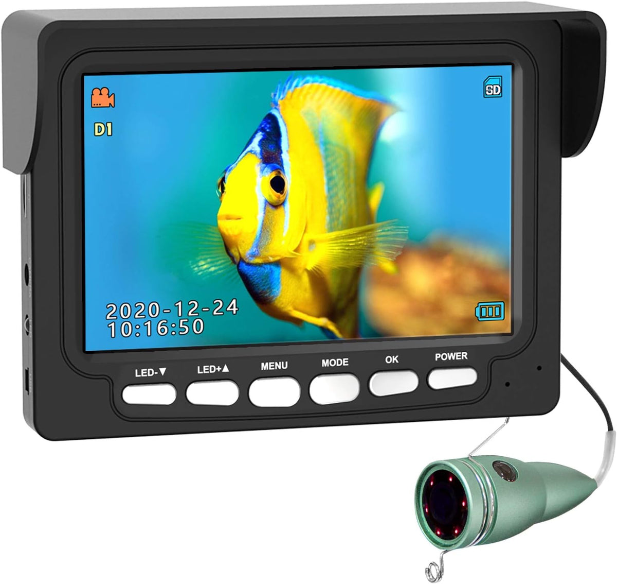 4.3 Inch IP68 Waterproof Underwater Ice Fishing Camera F31547