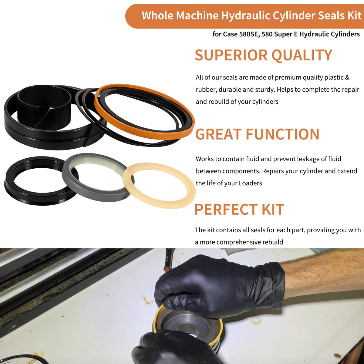 Hydraulic Cylinder Seals Kit E105160